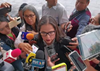 Lucía Aimé Castillo Pastor, secretaria de Educación estatal.