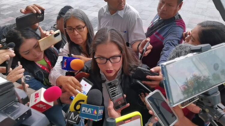 Lucía Aimé Castillo Pastor, secretaria de Educación estatal.