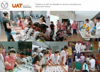Colabora la UAT en difundir la ciencia a escolares de educación básica