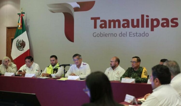 Tamaulipas preparado ante posible llegada de tormenta tropical: Gobernador