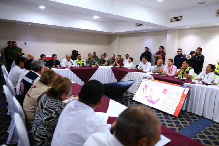 Autoridades se coordinan ante llegada de tormenta tropical Alberto a costas tamaulipecas