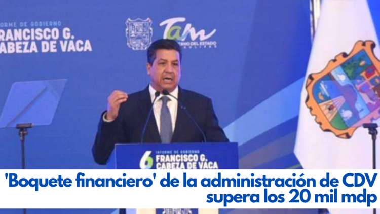 'Boquete financiero' de la administración de CDV supera los 20 mil mdp