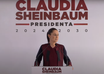 La virtual presidenta electa de México, Claudia Sheinbaum. Foto tomada de video