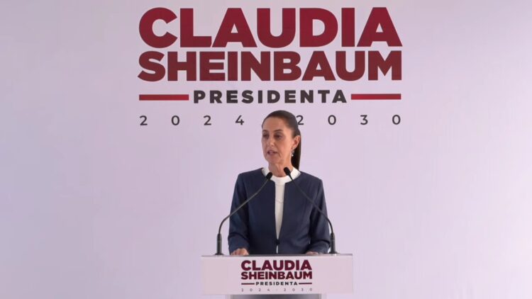 Claudia Sheinbaum Pardo, virtual presidenta electa de México.