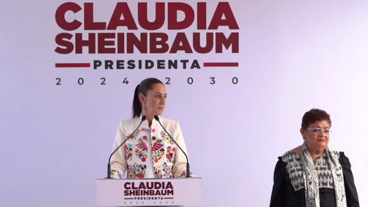 Claudia Sheinbaum presenta las tres iniciativas que presentará en SEGOB.