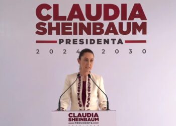 Claudia Sheinbaum, virtual presidenta electa de México condena el ataque contra Donald Trump | Foto tomada de video