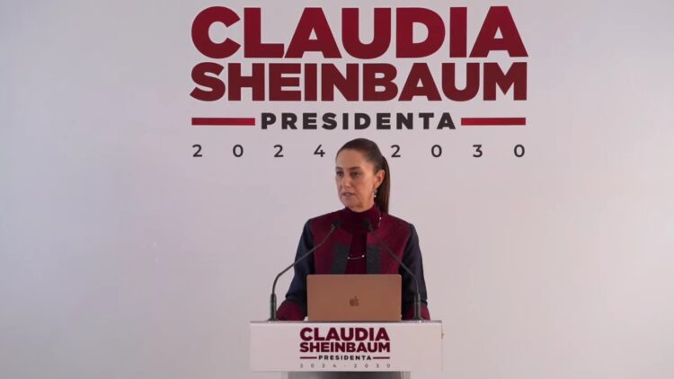 Claudia Sheinbaum, virtual presidenta electa de México en conferencia de prensa
