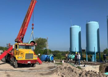 Concluye rehabilitación del Acueducto Victoria. Foto archivo.