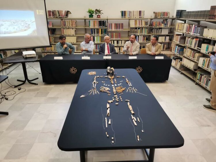 De hallazgo forense a antropológico físico prehispánico INAH presentó al “El hombre de Bilbao”, vivió hace mil años en el desierto de Coahuila.