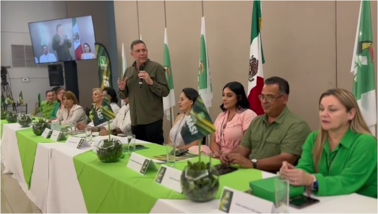 Geño Hernández va al CEN del Partido Verde