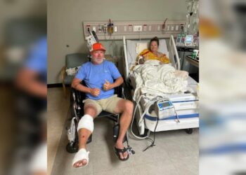 Fueron atacados por tiburón y sobreviven en la Isla del Padre