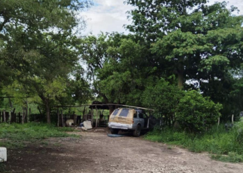 Guardia Estatal localiza seis cuerpos en inmueble en Güémez. Foto de Redes Sociales