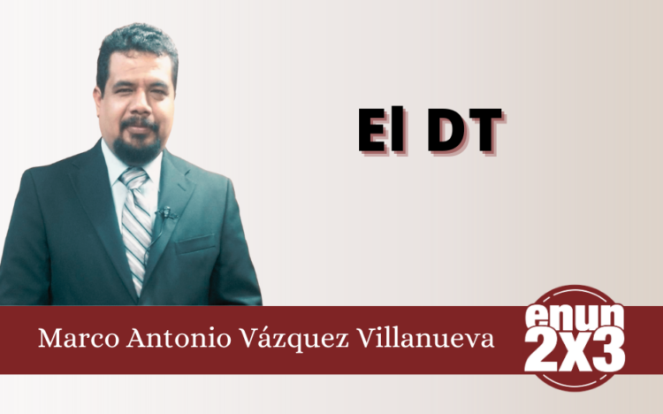 Marco Antonio Vázquez Villanueva. El DT.