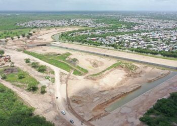 Presa El Aguila reduce inundaciones en sectores de Reynosa