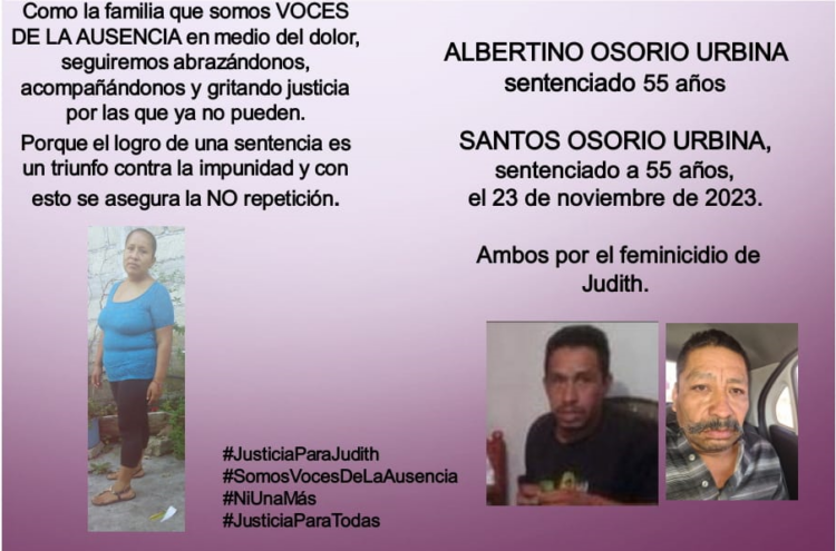 Justicia para Judith