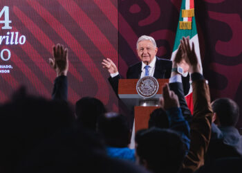 "En pausa" relación con embajadas de EE.UU. y Canadá, declara AMLO. Foto de Presidencia de México