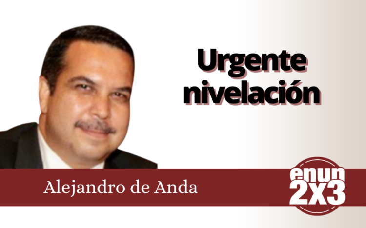 Urgente nivelación / Alejandro de Anda