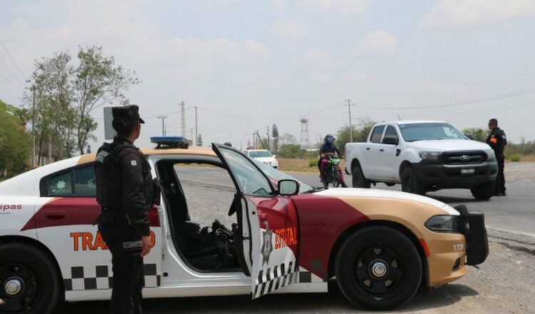 Aplica Tránsito Estatal operativo 'Carrusel' en carreteras tamaulipecas