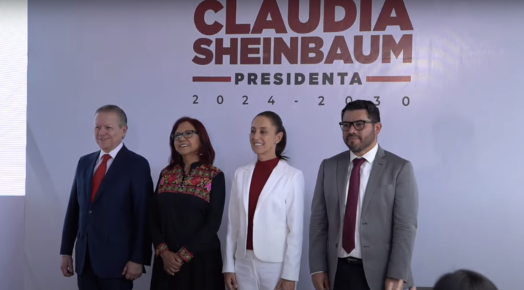 Arturo Zaldívar se integrará al Gabinete de Sheinbaum como coordinador de Política y Gobierno. Foto tomada de video