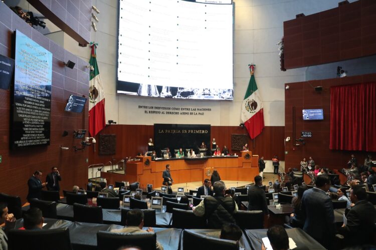 Así quedaría conformado el Congreso en México, según el INE. Foto de Cámara de Senadores