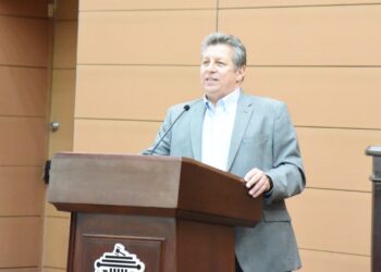 Édgar Danés Rojas, magistrado presidente del TRIELTAM. Foto de Facebook Édgar Danés Rojas