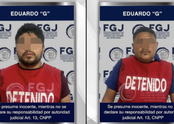 Vinculan a proceso a los dos detenidos por el secuestro de empresario en Reynosa. Foto de Fiscalía Tamaulipas