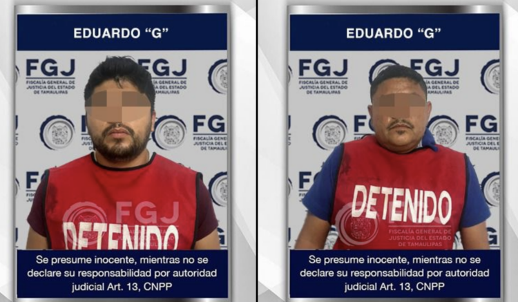 Vinculan a proceso a los dos detenidos por el secuestro de empresario en Reynosa. Foto de Fiscalía Tamaulipas
