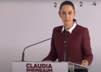 Claudia Sheinbaum, próxima presidenta de México. Foto tomada de video