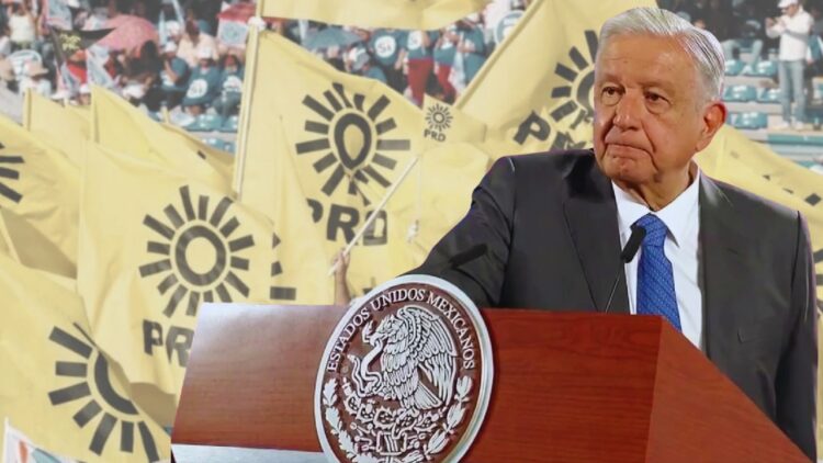 Ojalá que sirva de lección a otros partidos: AMLO sobre pérdida de registro del PRD