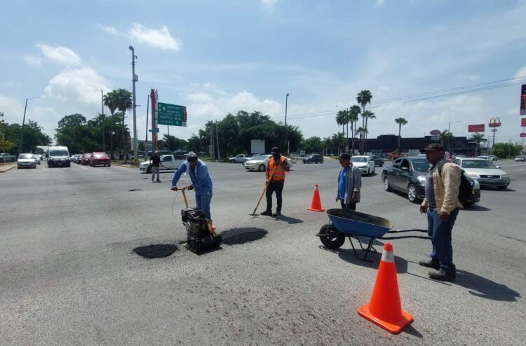 Invierten 15 mdp en bacheo de calles en Victoria