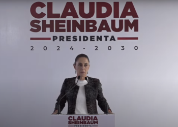 #EnVivo Claudia Sheinbaum ofrece conferencia de prensa. Foto tomada de video