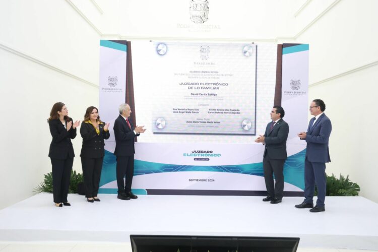 Comienza funciones Primer Juzgado Electrónico de lo Familiar en Tamaulipas. Foto de Josué Escamilla