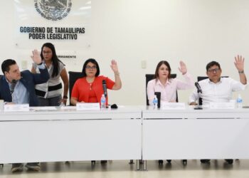Amonestan a diputados panistas por comportamiento inadecuado en sesión del Congreso de Tamaulipas. Foto de Congreso de Tamaulipas