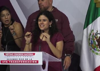 Es Luisa María Alcalde nueva presidenta de Morena