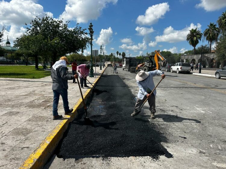 Gobierno de Reynosa mejora rehabilitación de pavimento la seguridad vial