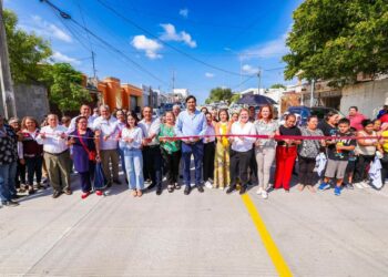 Inaugurara Gobierno de Reynosa y vecinos de Jarachina Norte obra por 5.9 MDP
