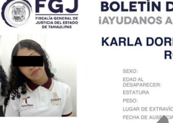 Localizan cuerpo de menor reportada como desaparecida en Altamira. Foto de Fiscalía Tamaulipas