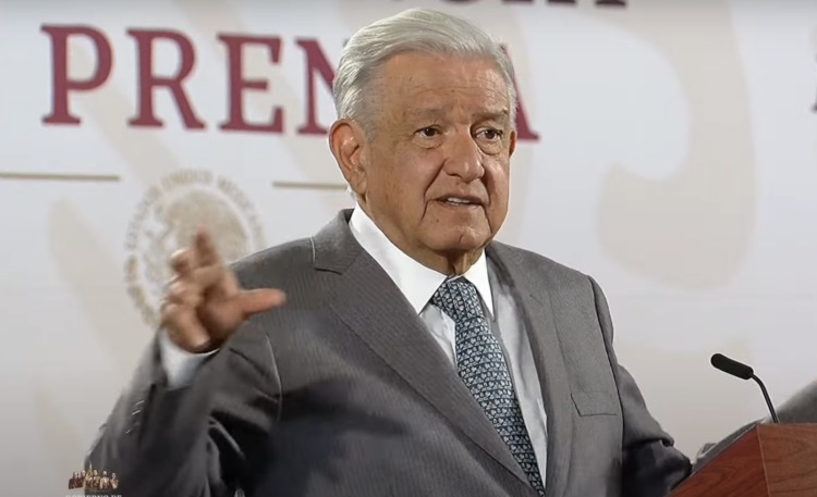 "Es de risa": López Obrador responde a críticas de Zedillo. Foto tomada de video