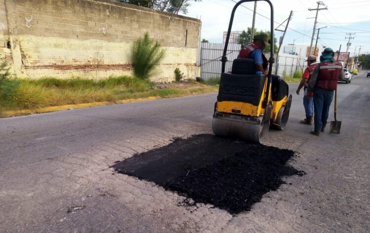 Mejora bacheo municipal movilidad de reynosenses