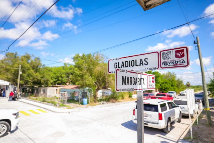 Obra del Gobierno de Reynosa en la colonia Ruiz Cortinez beneficia a mil 900 reynosenses