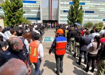 Día Nacional de Protección Civil en México. Foto de SSPC