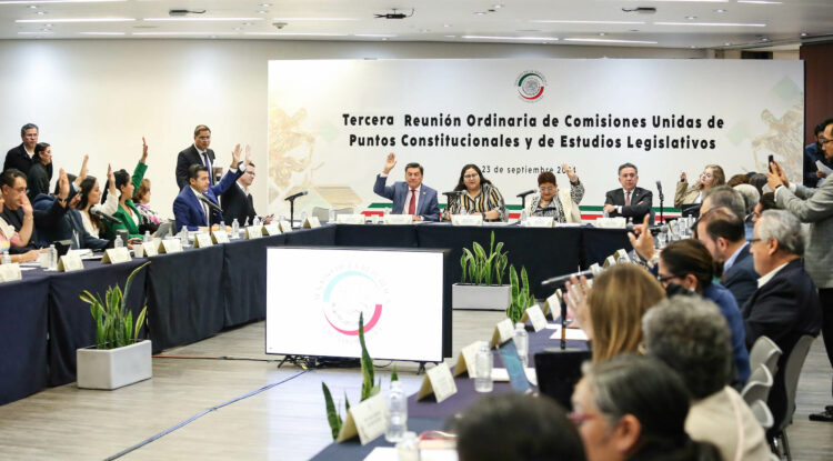 Avanza en Comisiones del Senado reforma de la Guardia Nacional. Foto de Senado de la República