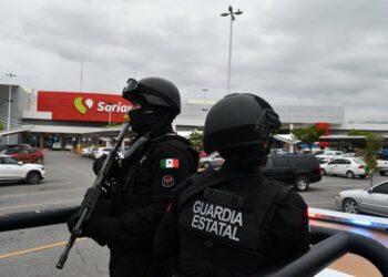 Refuerza Guardia Estatal vigilancia en comercios ante compras de regreso a clases