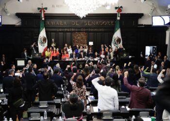 Senado aprueba el dictamen de la Reforma al Poder Judicial. Foto de Senado de la República