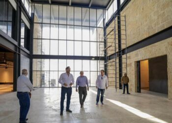 Supervisan Gobierno de Reynosa y Gobierno del Estado obras en zona centro