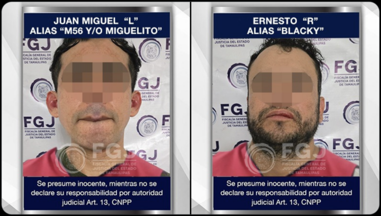 Vinculan a proceso al 'Metro 56' por secuestro agravado en Reynosa. Foto de Fiscalía Tamaulipas