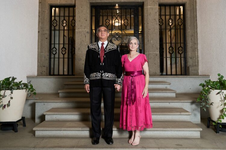 Con llamado a los independentistas tamaulipecos, AVA da Grito de Independencia. Foto de X Américo Villarreal