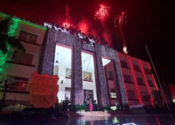 Saldo blanco en ceremonias del Grito de Independencia en Tamaulipas. Foto de X Américo Villarreal