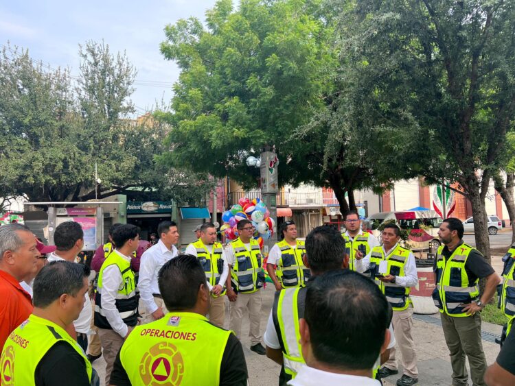 Más de mil inmuebles en Tamaulipas se sumarán al simulacro nacional. Foto de Protección Civil Tamaulipas