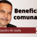 Alejandro de Anda | Beneficios comunales
